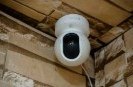Smart CCTV camera mounted inside the kiosk
